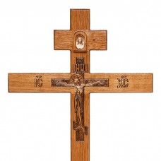 Крест дубовый средний
